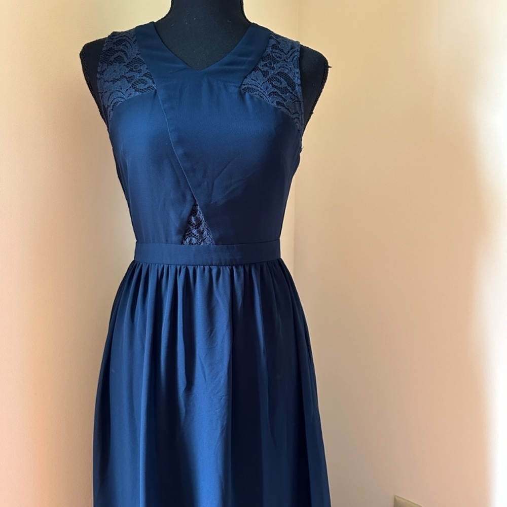 *GIANNI BINI* Blue Sleeveless Formal Dress Size 0